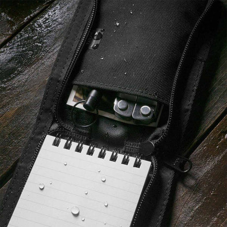 open rite in the rain black top bound notebook cover c935b
