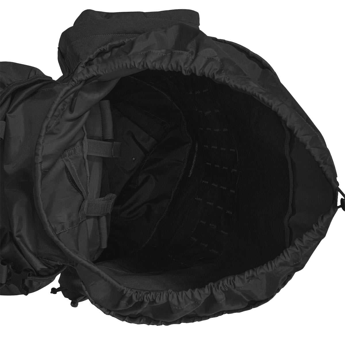 open top image of highlander forces elite pack 88l black
