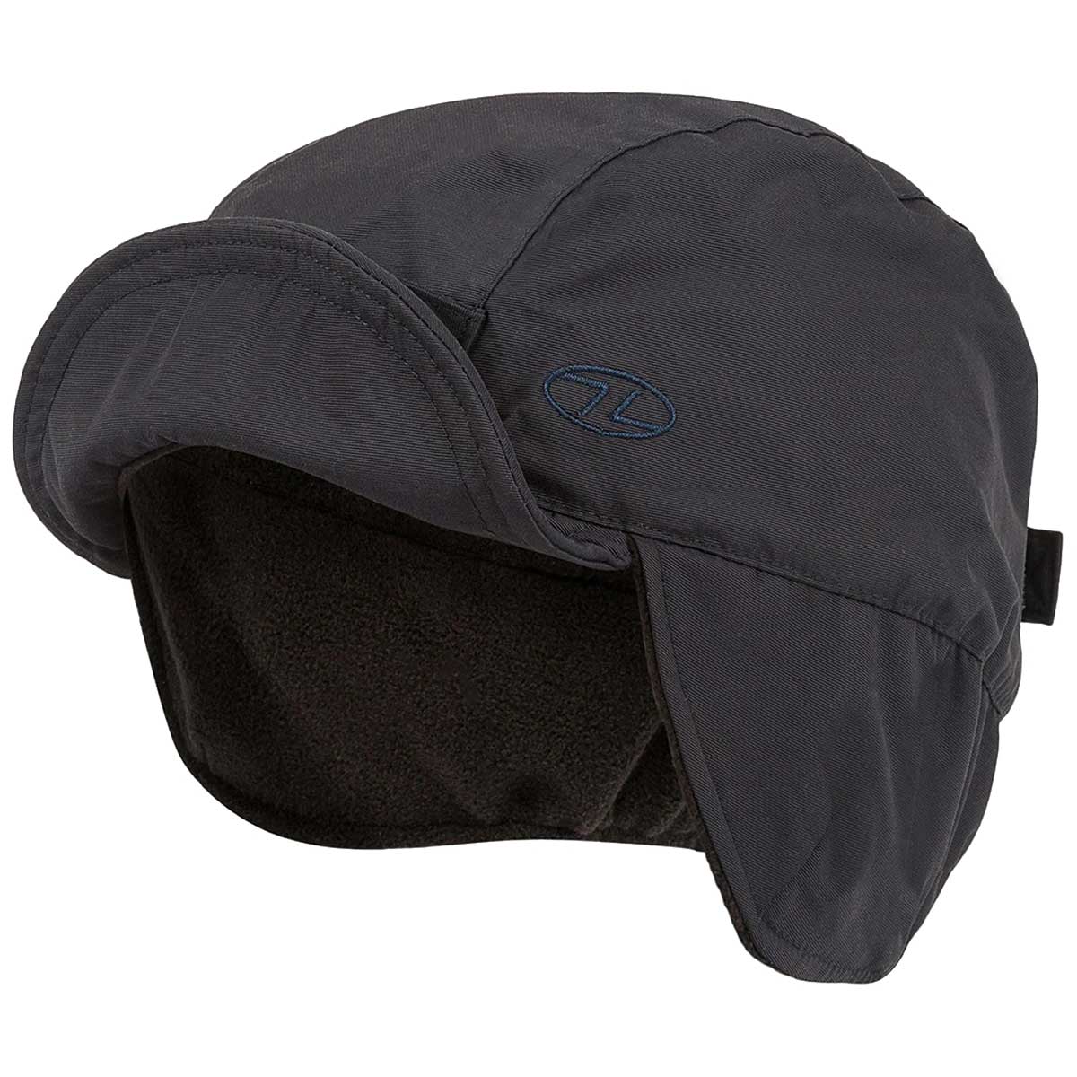 peak up on highlander navy winter waterproof hat
