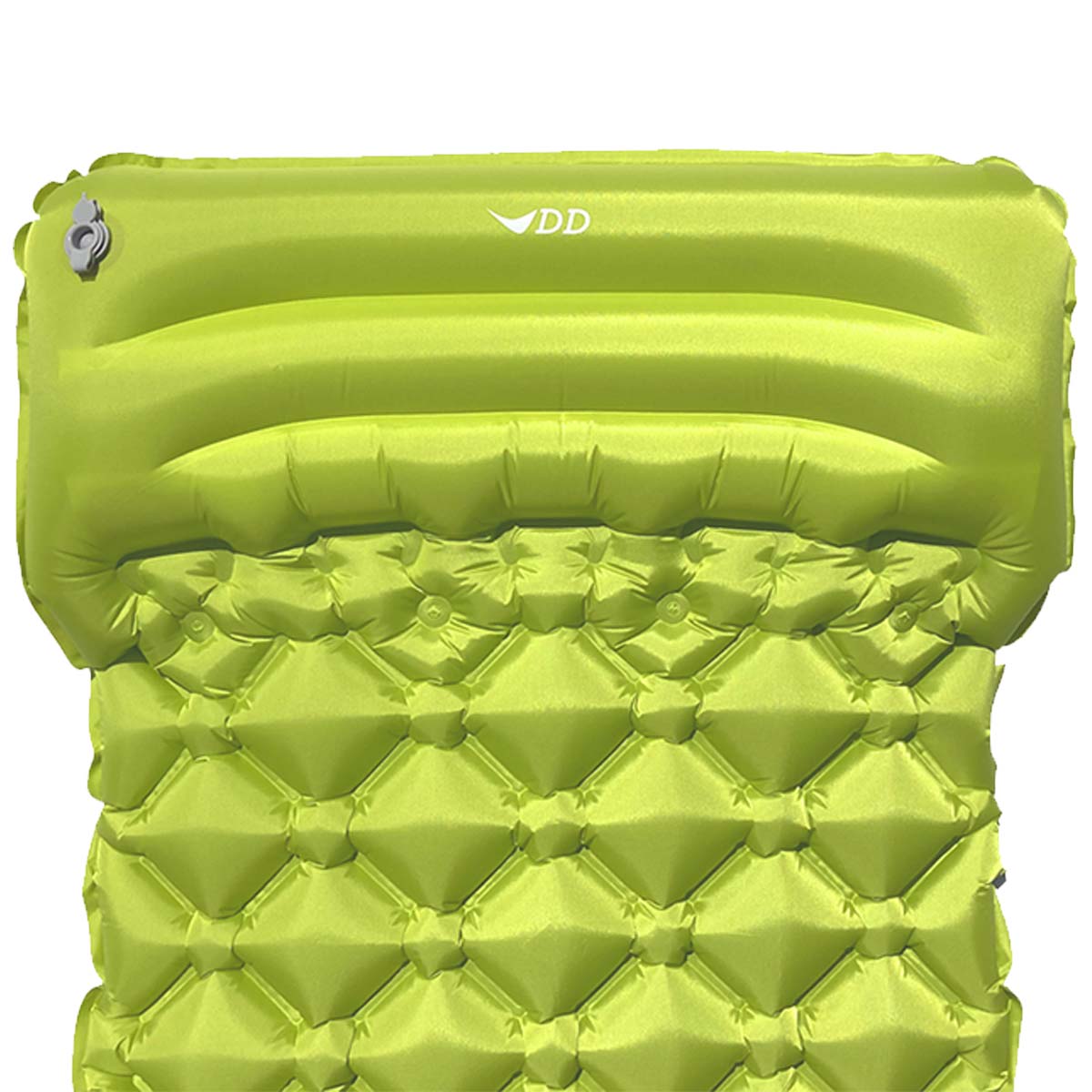 pillow on dd hammocks inflatable superlight mat green