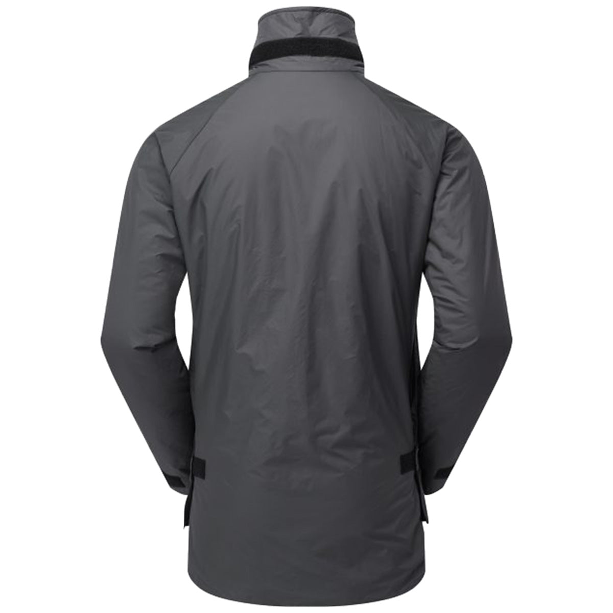rear of buffalo charcoal systems mountain shirt