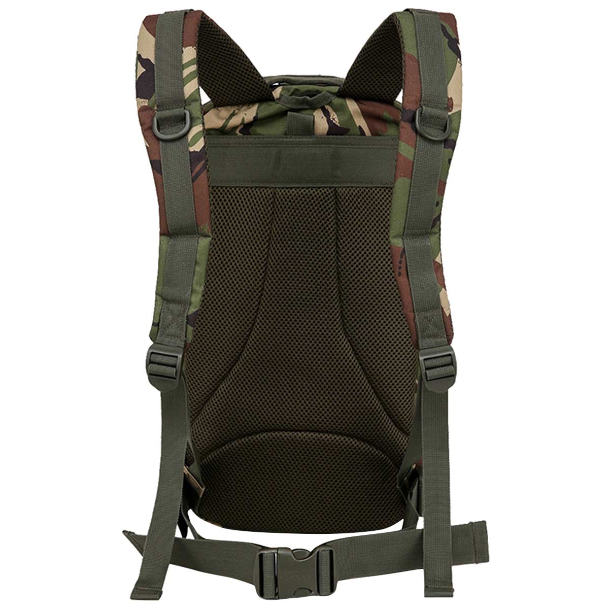 rear of kombat 28l molle dpm camo backpack