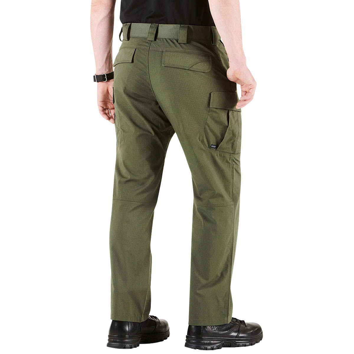 rear of tdu green 5.11 tactical stryke pants