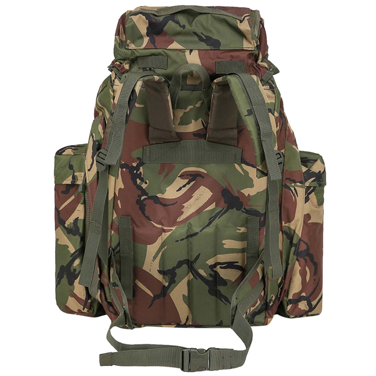 rear padded straps of kombat dpm camo plce 120l bergen