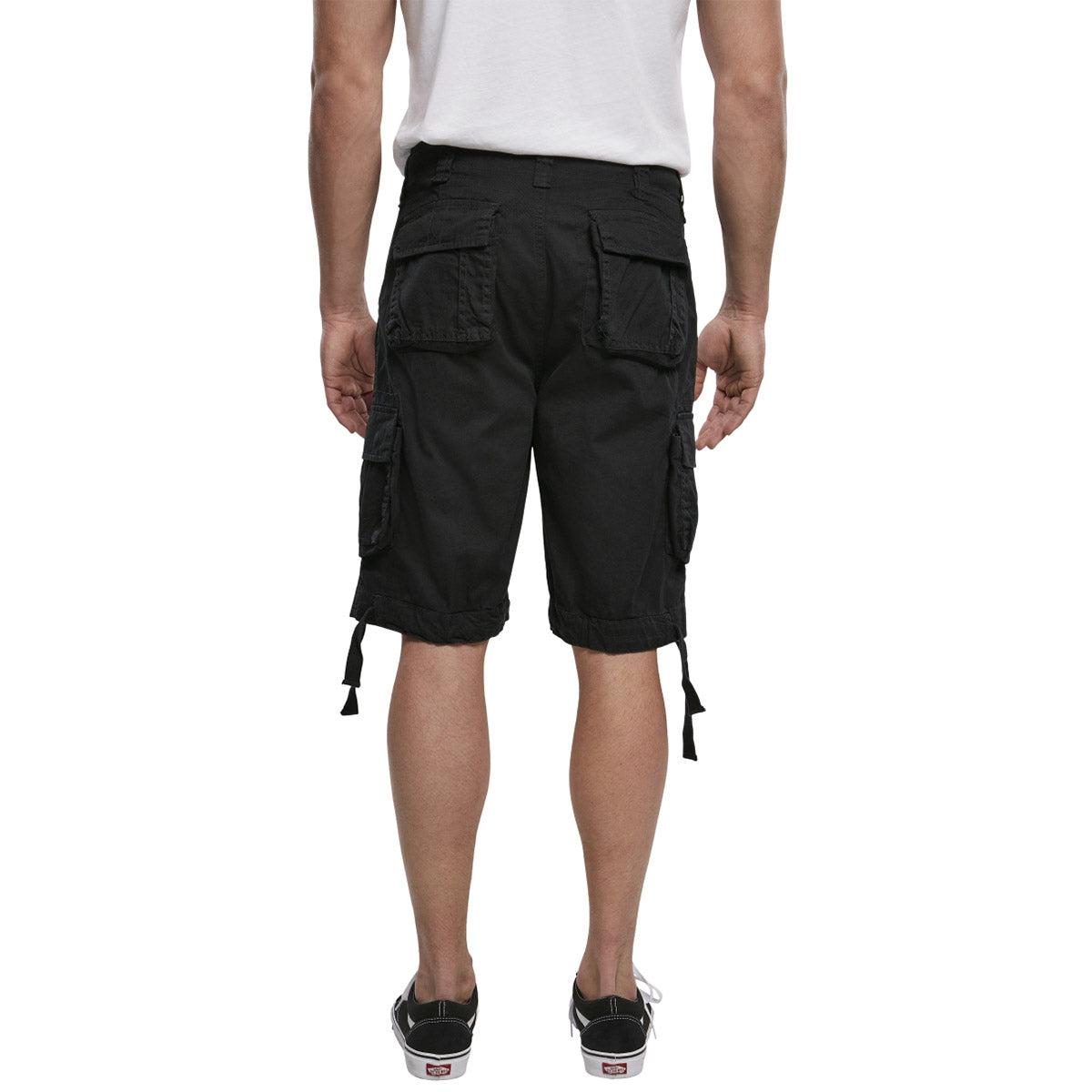 rear pockets of brandit black urban legend shorts