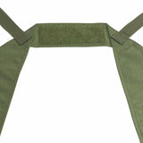 rear velcro id panel on vx buckle up green utility rig viper tactical