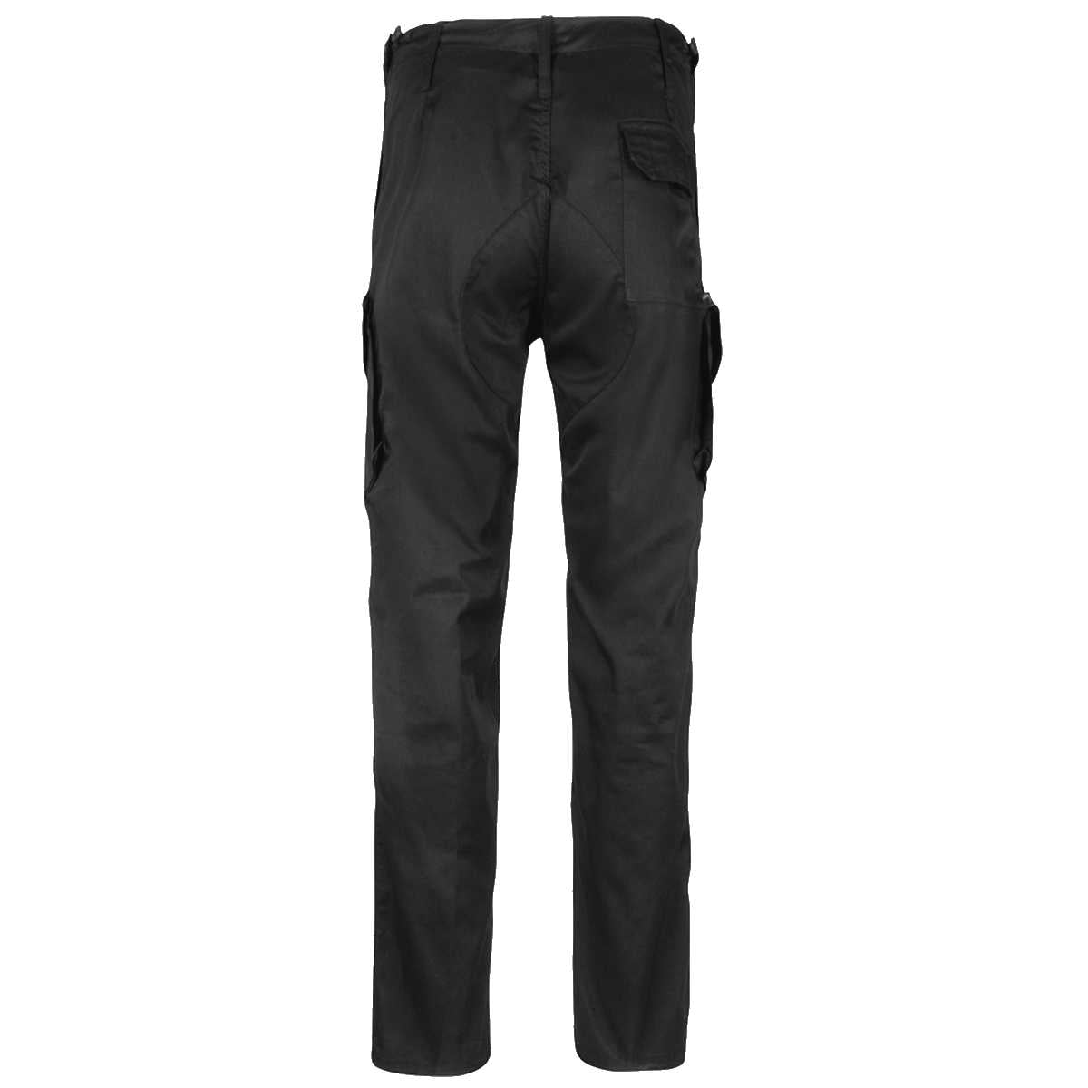 rear view of viper black pcs 95 trousers