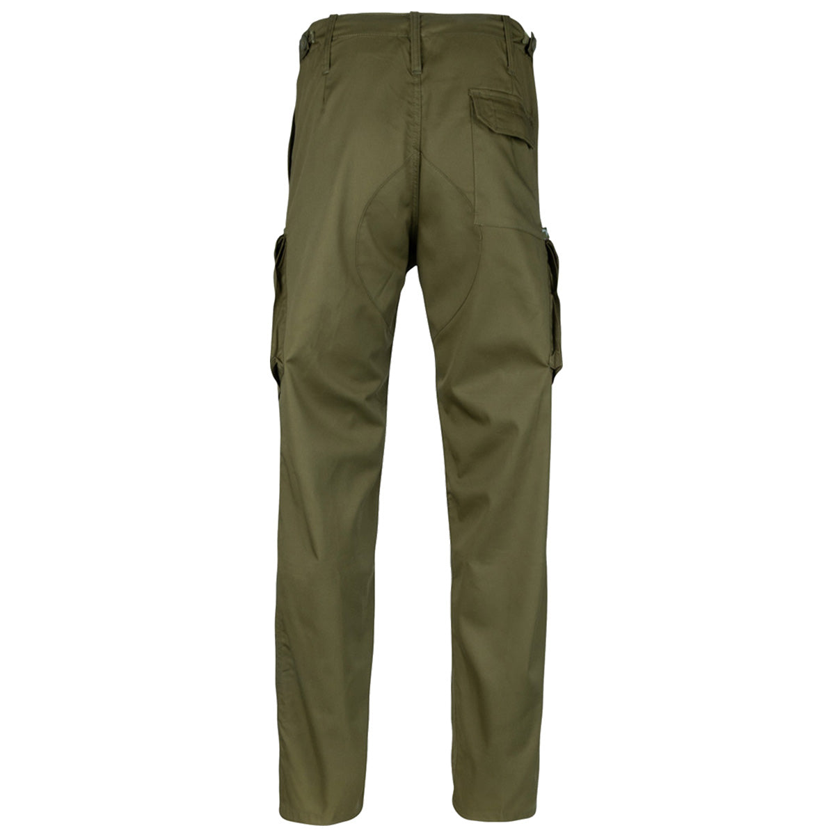 rear view of viper green pcs 95 trousers