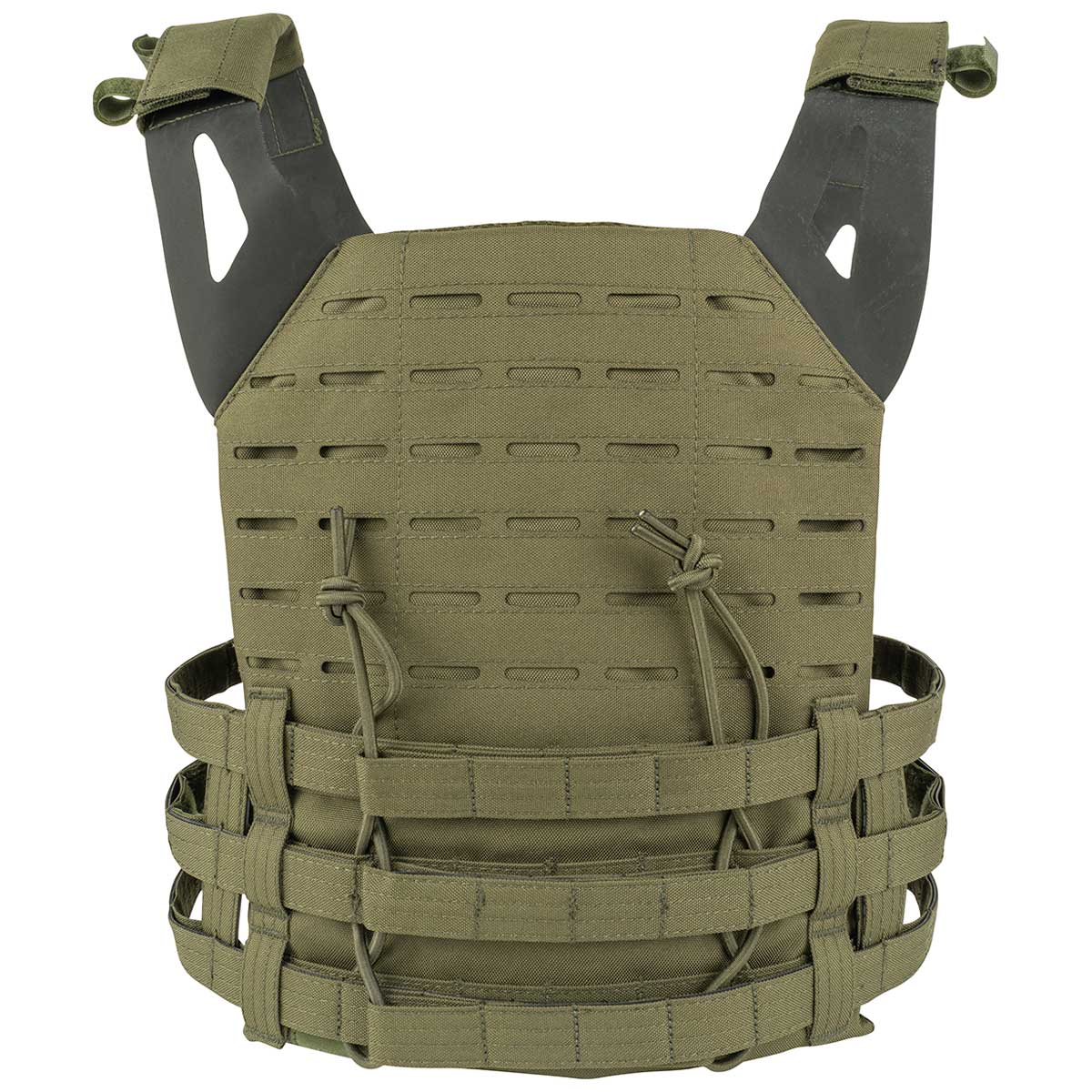 rear view of viper special ops green plate carrier