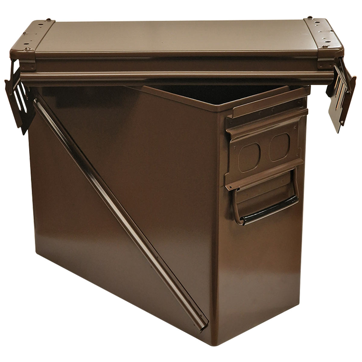 removable lid of british army brown m548 ammo box