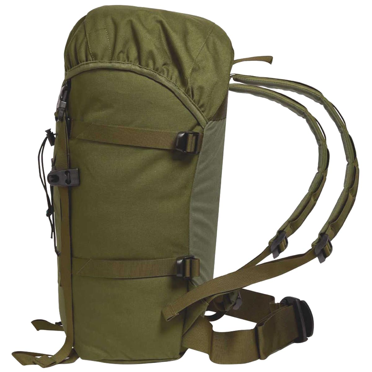 shoulder and waist straps of berghaus cedar green munro ii ir 35l daysack