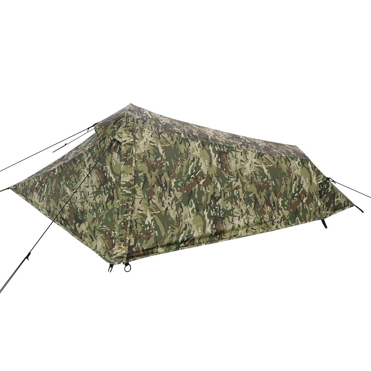 side view highlander hmtc camo blackthorn 1 gen2 one person tent