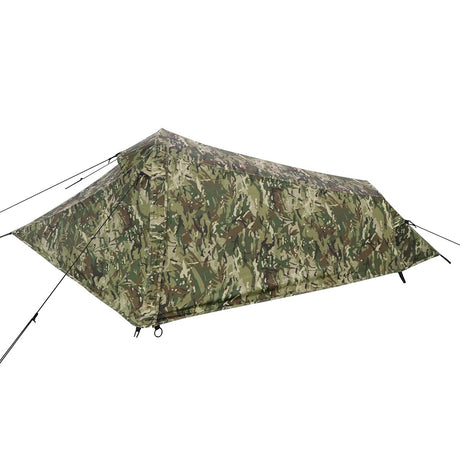 side view highlander hmtc camo blackthorn 1 gen2 one person tent