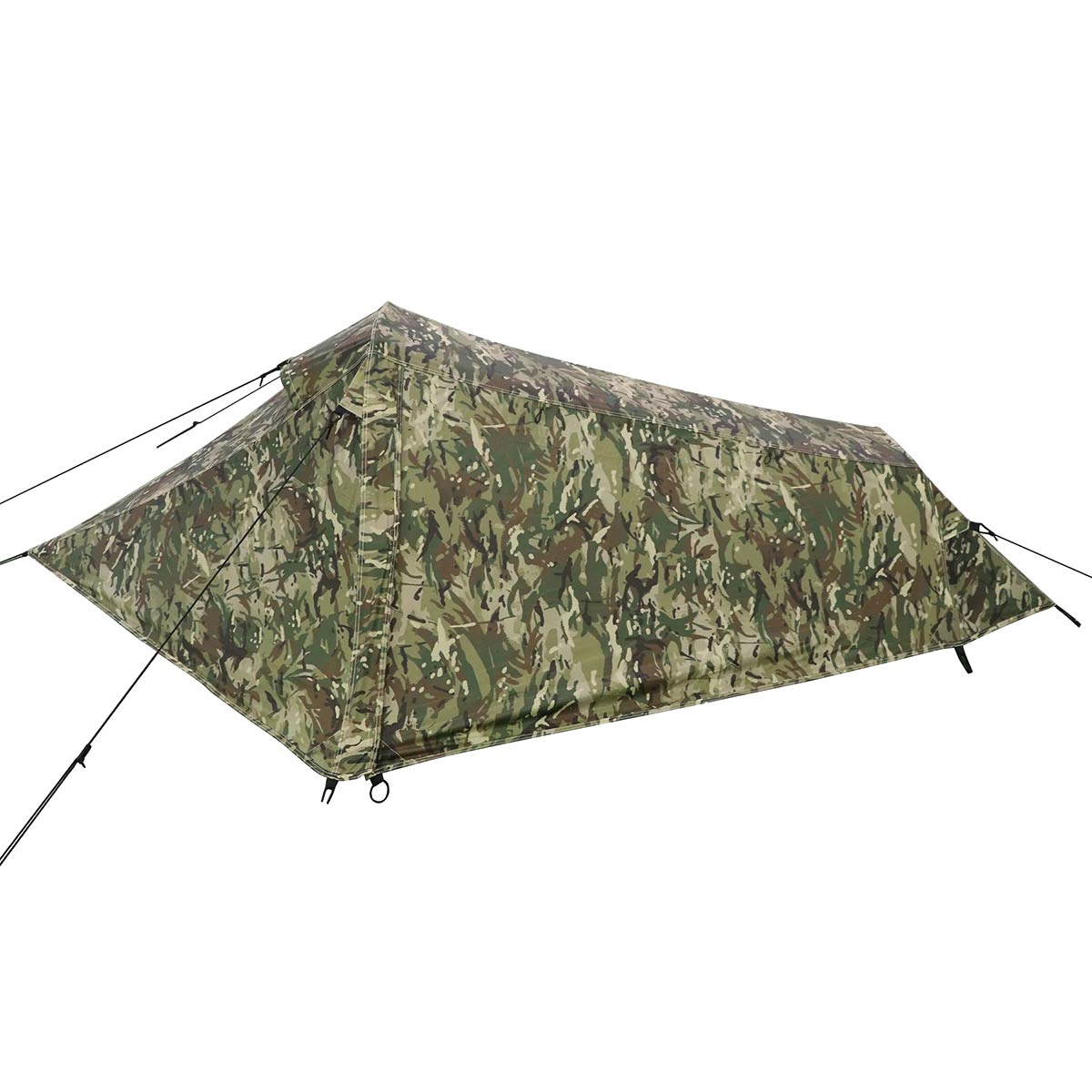side view highlander hmtc camo blackthorn 1 plus gen2 one person tent
