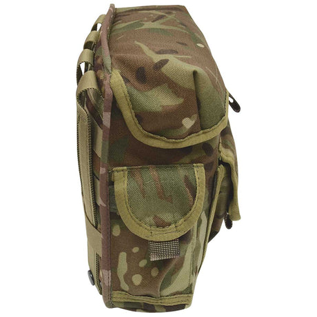side view of marauder molle mtp camo commanders pouch