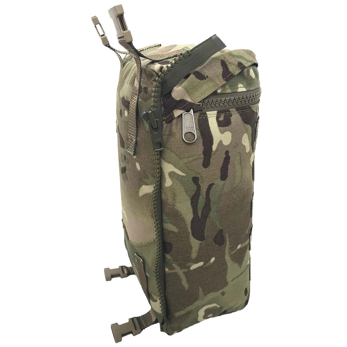 side view of marauder mtp camo plce bergen side pocket