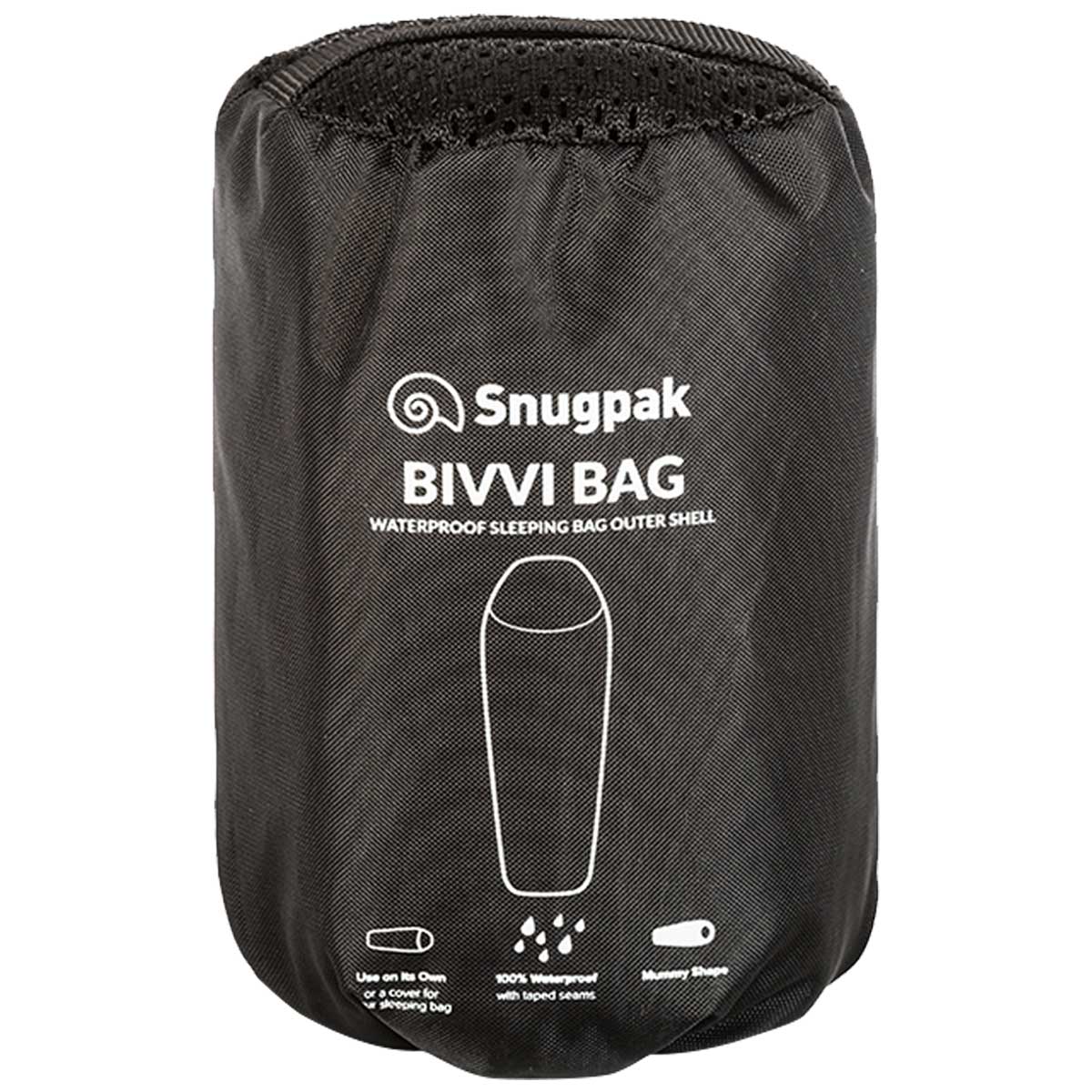 snugpak bivvi bag packsize black
