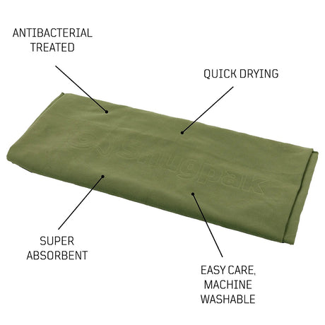 snugpak head to toe towel features