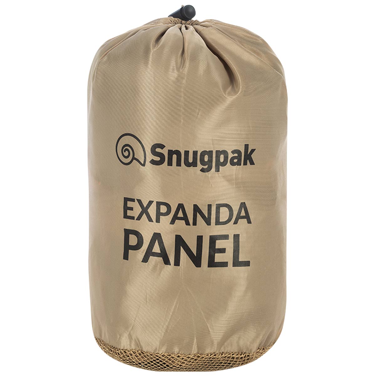 snugpak sleeping bag expanda panel coyote tan stuff sack