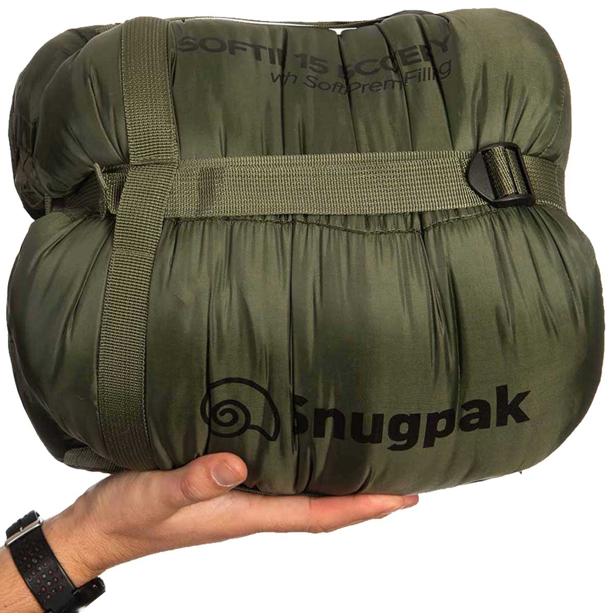 snugpak softie 15 discovery sleeping bag stuff sack olive