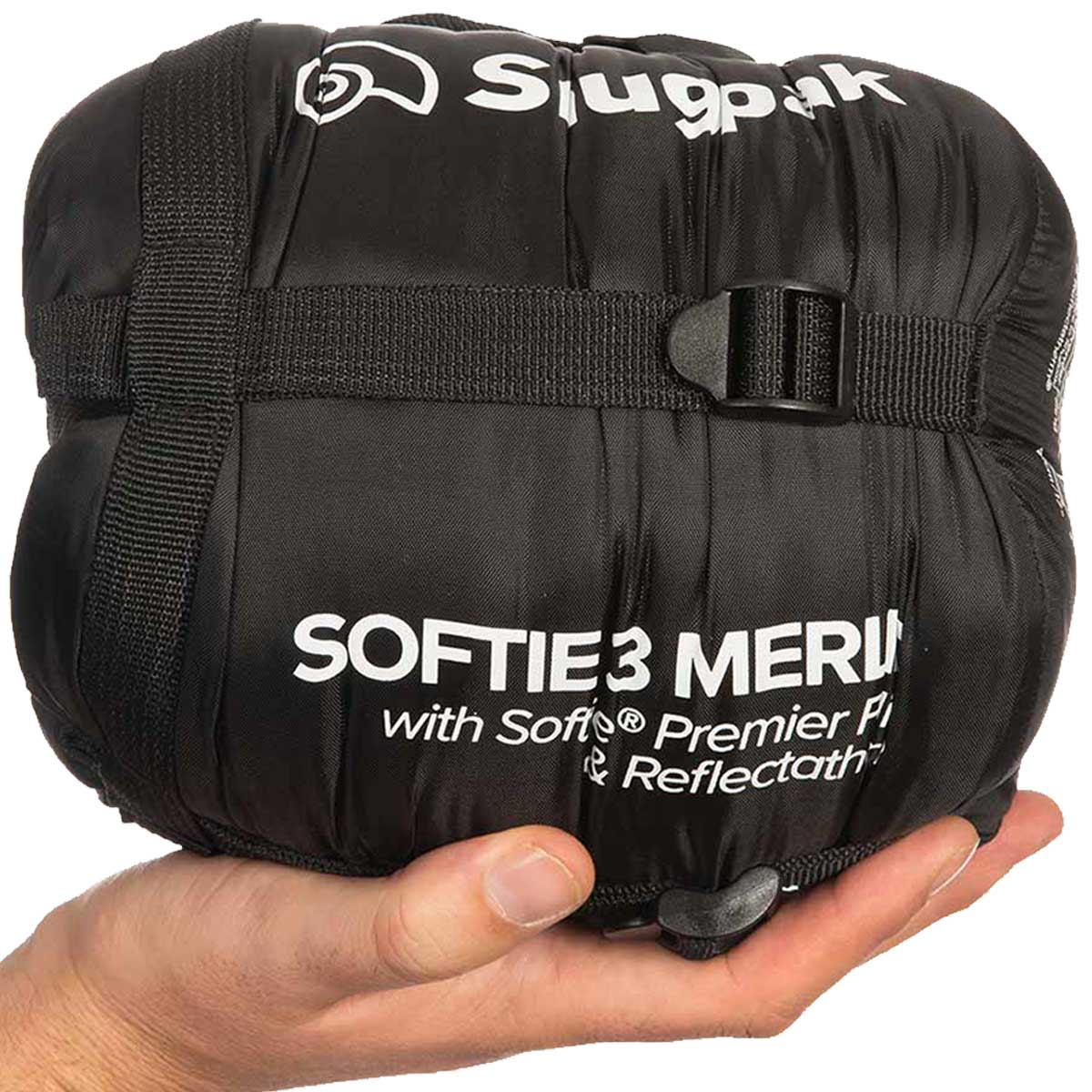 snugpak softie 3 merlin sleeping bag stuff sack black