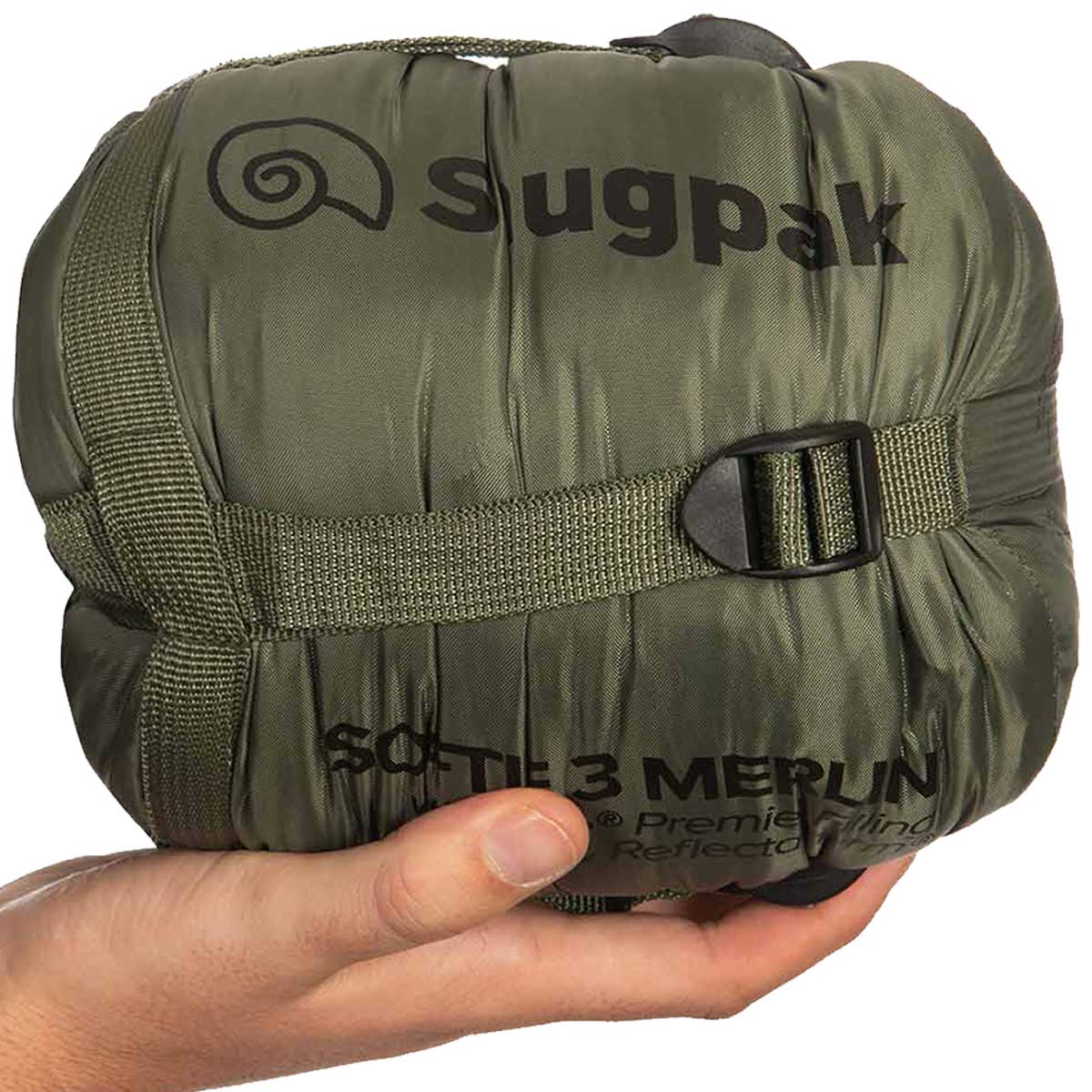 snugpak softie 3 merlin sleeping bag stuff sack olive