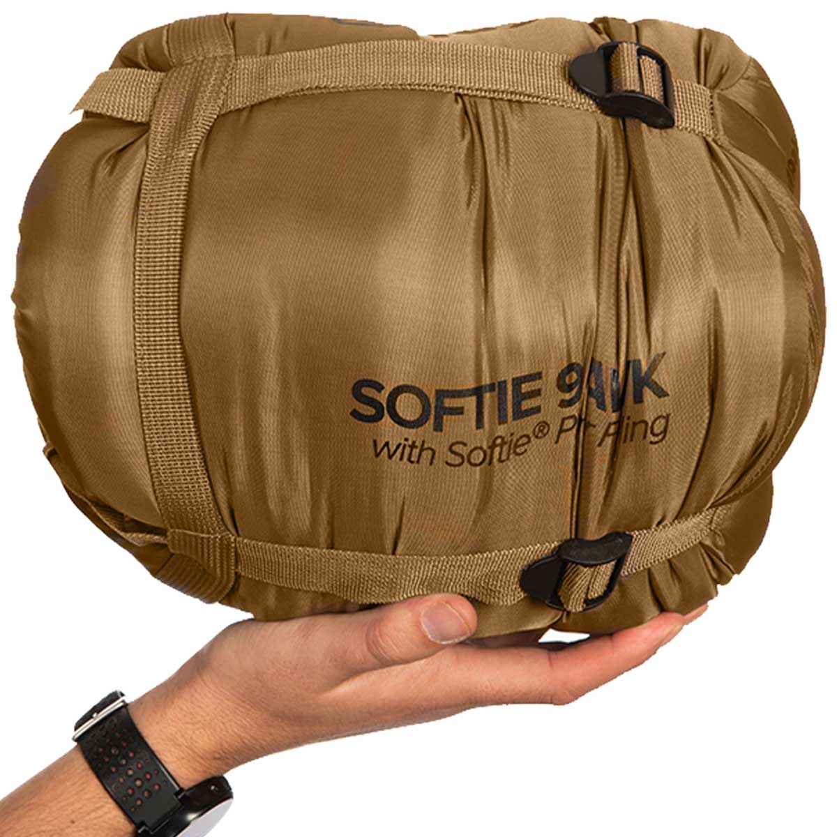 snugpak softie 9 hawk sleeping bag stuff sack coyote