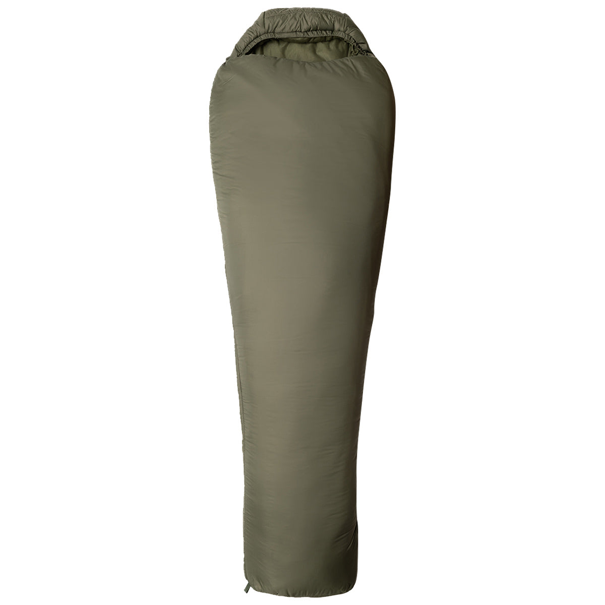 snugpak tactical 4 olive sleeping bag zipped closed