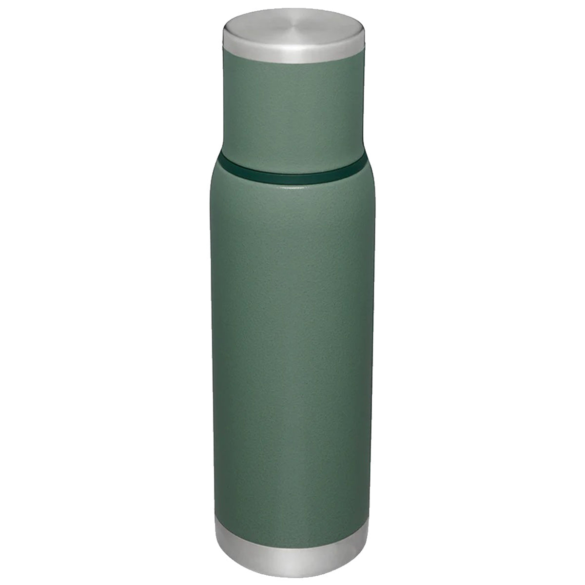 stainless steel stanley adventure to go 1l hammertone green bottle