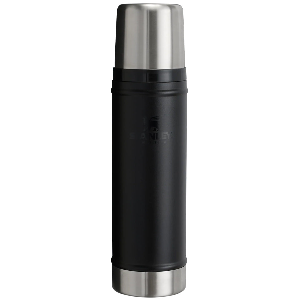 stanley classic legendary vacuum thermos flask 590ml black 2.0