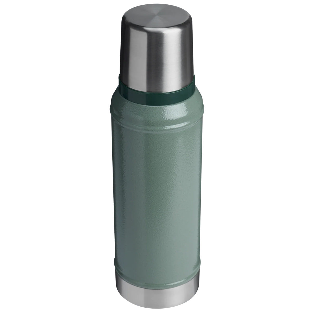 stanley classic legendary vacuum thermos flask 940ml hammertone green stainless steel