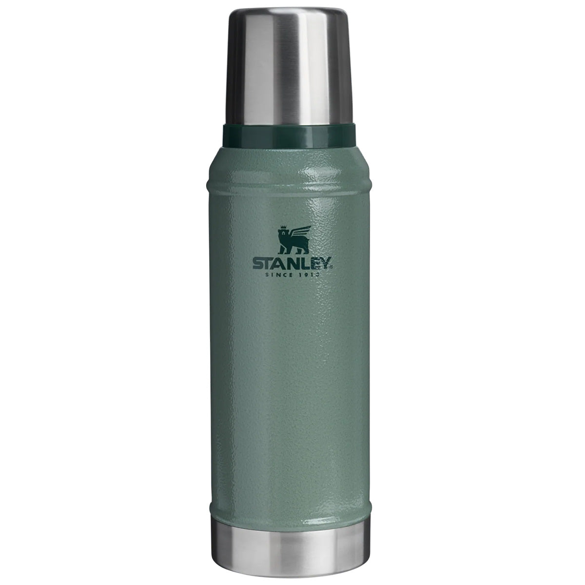 stanley classic legendary vacuum thermos flask 940ml hammertone green