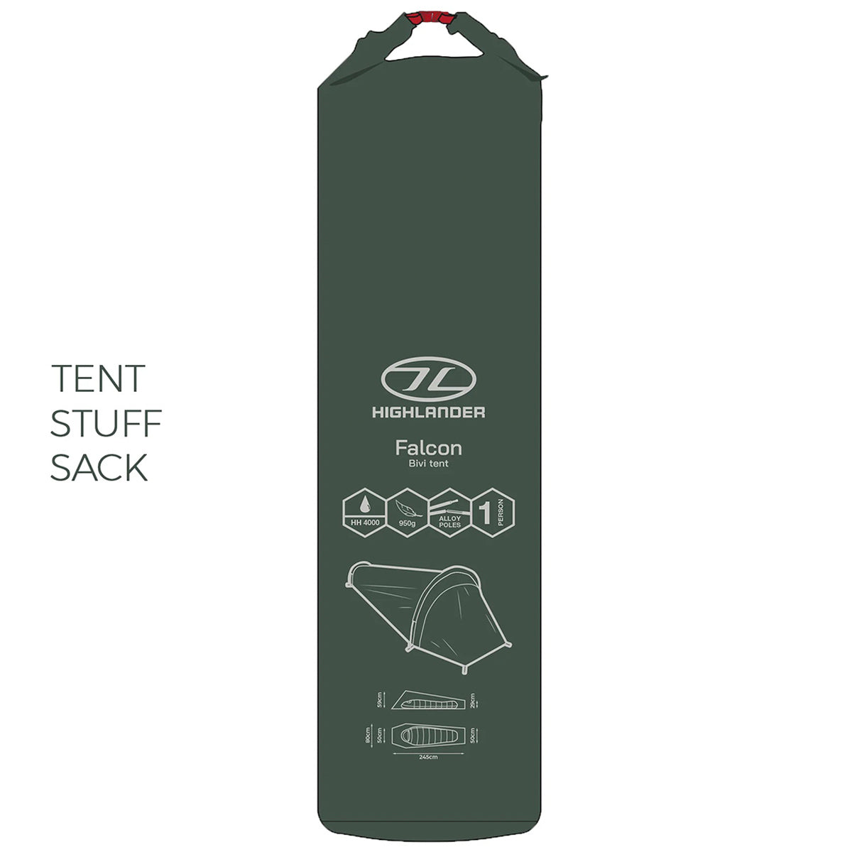 stuff sack for highlander falcon bivvy tent
