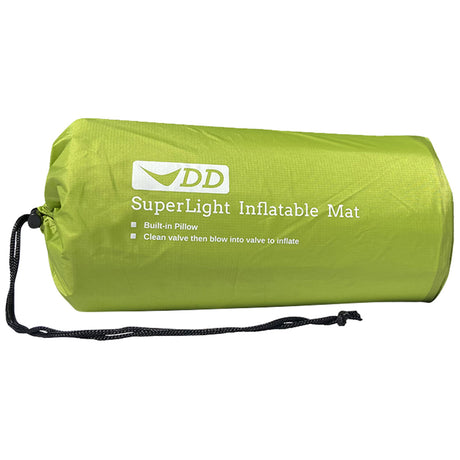 stuff sack of dd hammocks superlight inflatable mat green