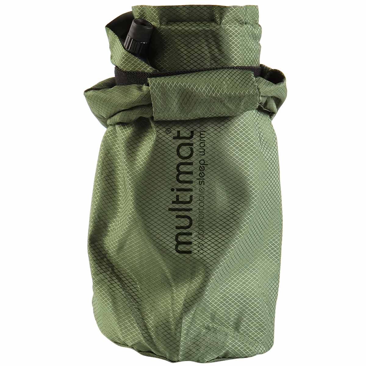 stuff sack of multimat adventure 25 self inflating camping mod green mat