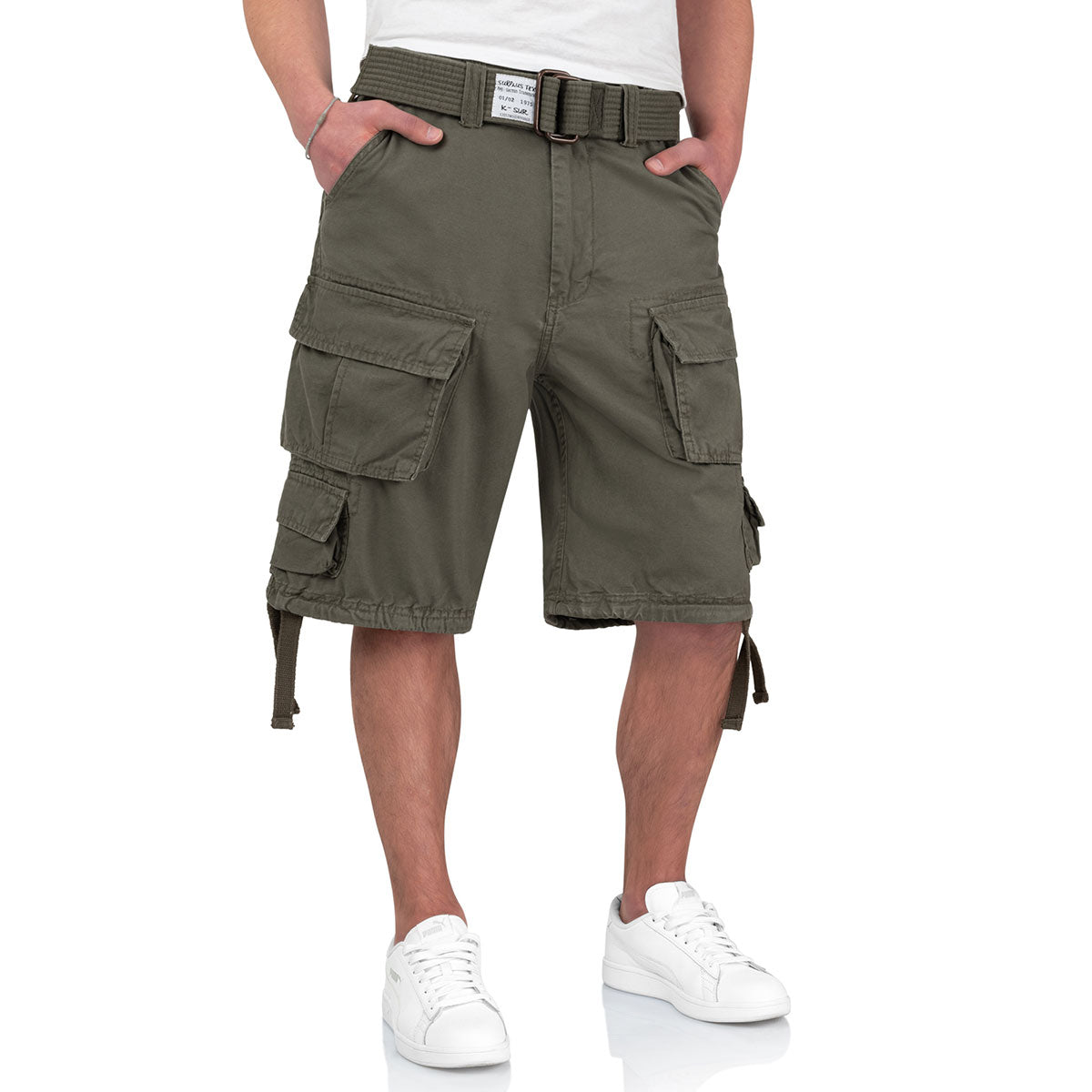 surplus raw vintage division shorts olive