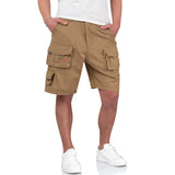 surplus raw vintage trooper shorts beige