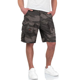surplus raw vintage trooper shorts black camo