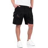 surplus raw vintage trooper shorts black