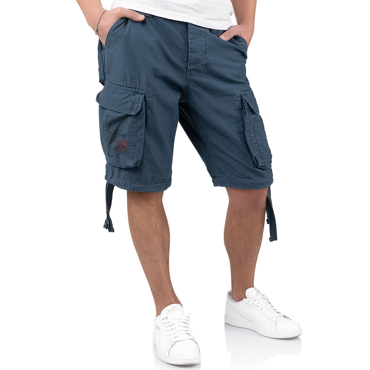 surplus rv airborne vintage shorts navy