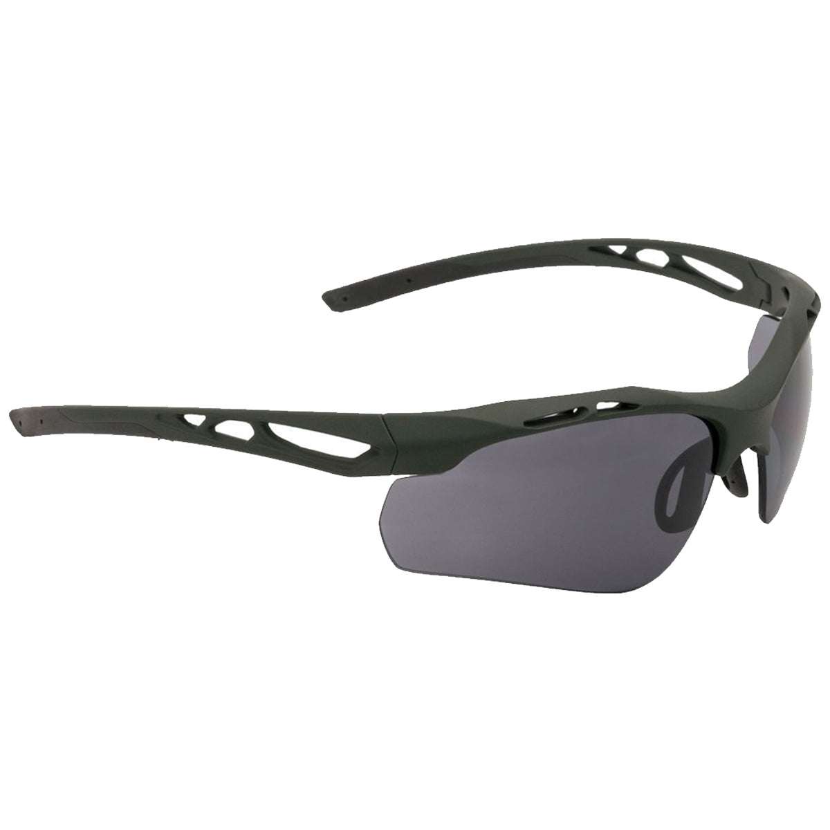 swiss eye attac tactical glasses green