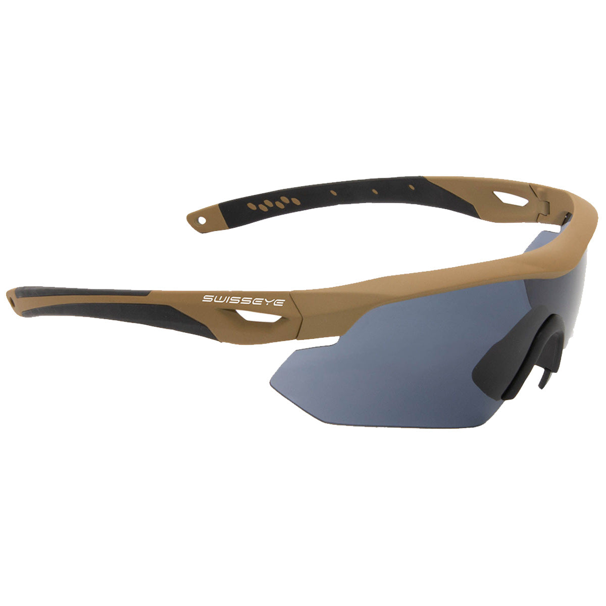 swiss eye nighthawk tactical glasses brown