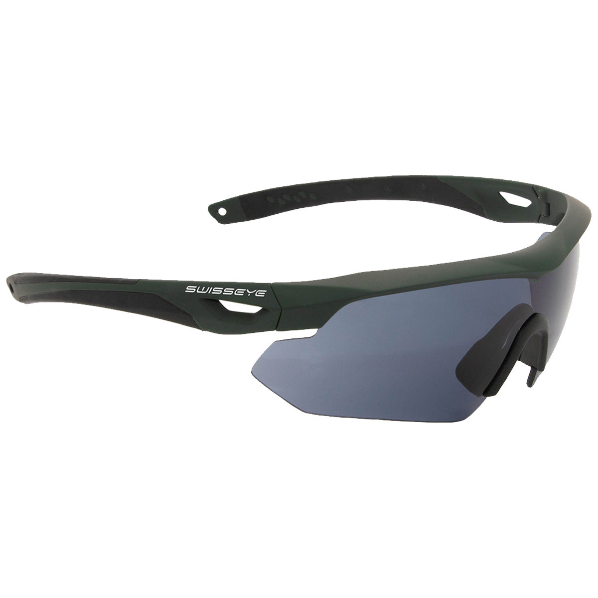 swiss eye nighthawk tactical glasses green