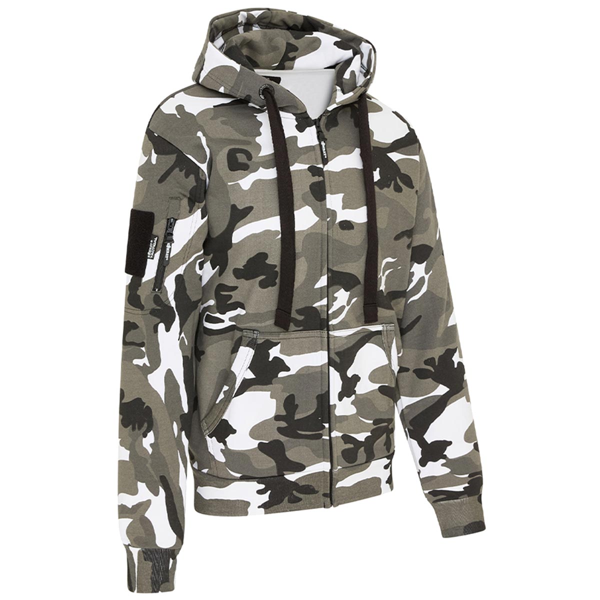 urban camo spec ops kombat hoodie with side pockets