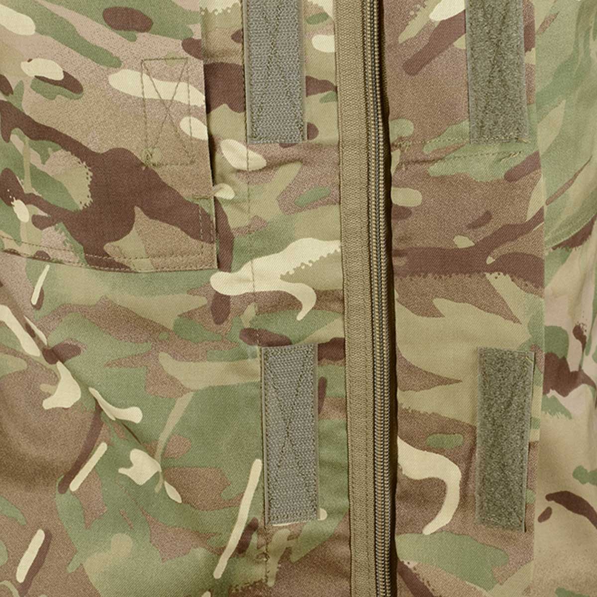 velcro and zip british army mtp 23 combat shirt used