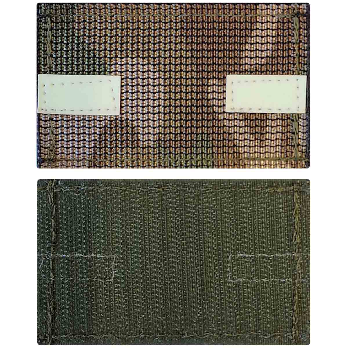 velcro backing of ukom virtus helmet mtp ranger eyes v3