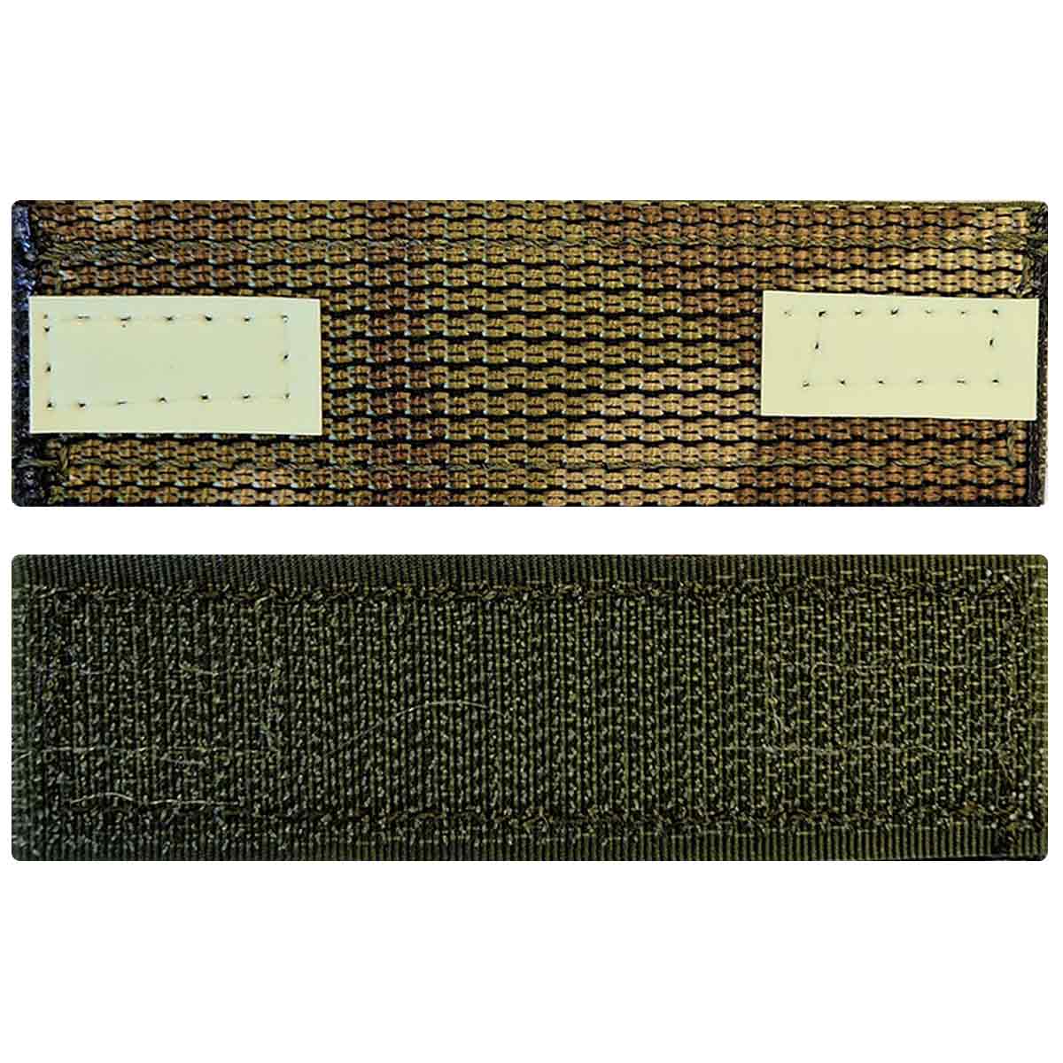 velcro backing of ukom virtus helmet mtp ranger eyes v4