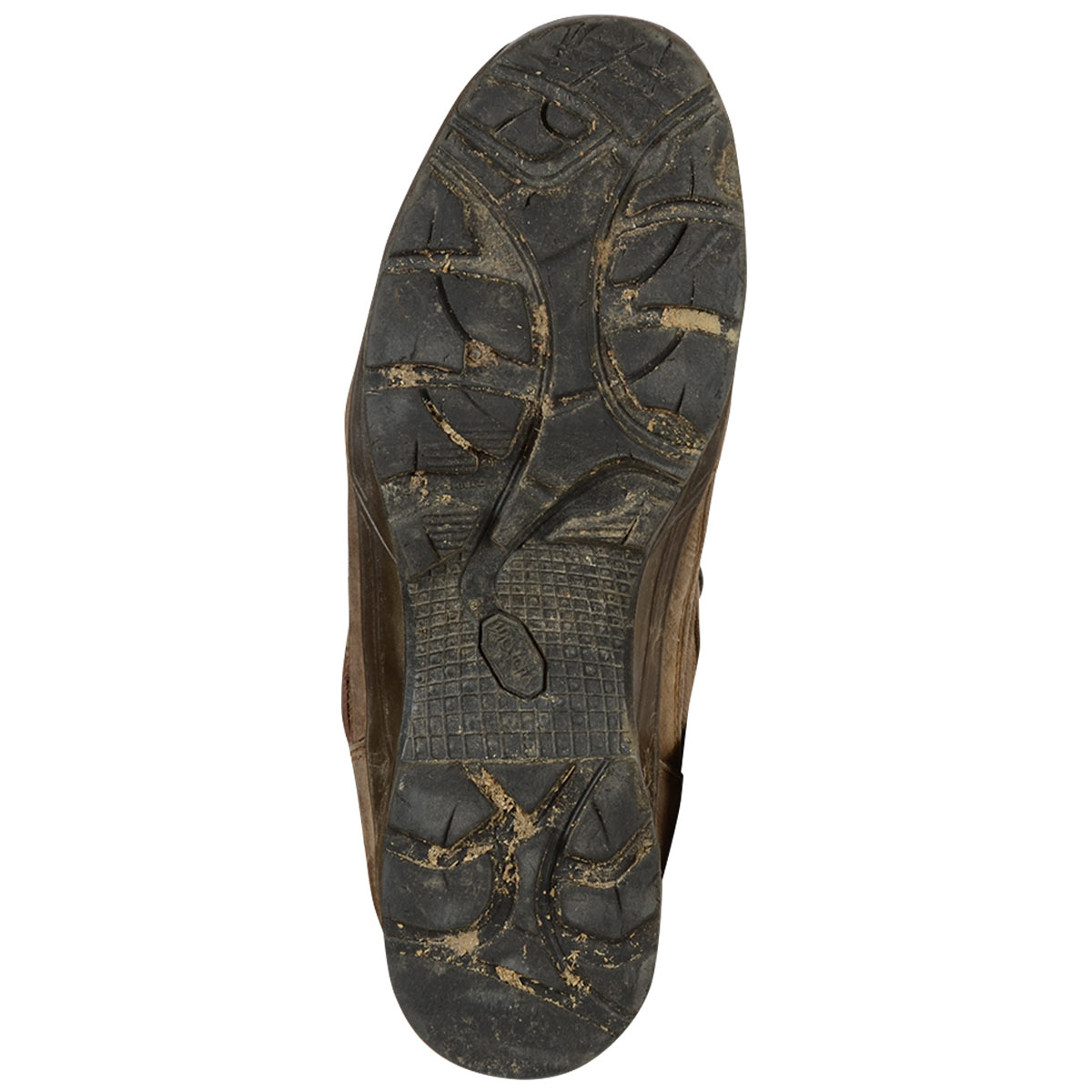 vibram sole of used brown haix original scout gtx boot