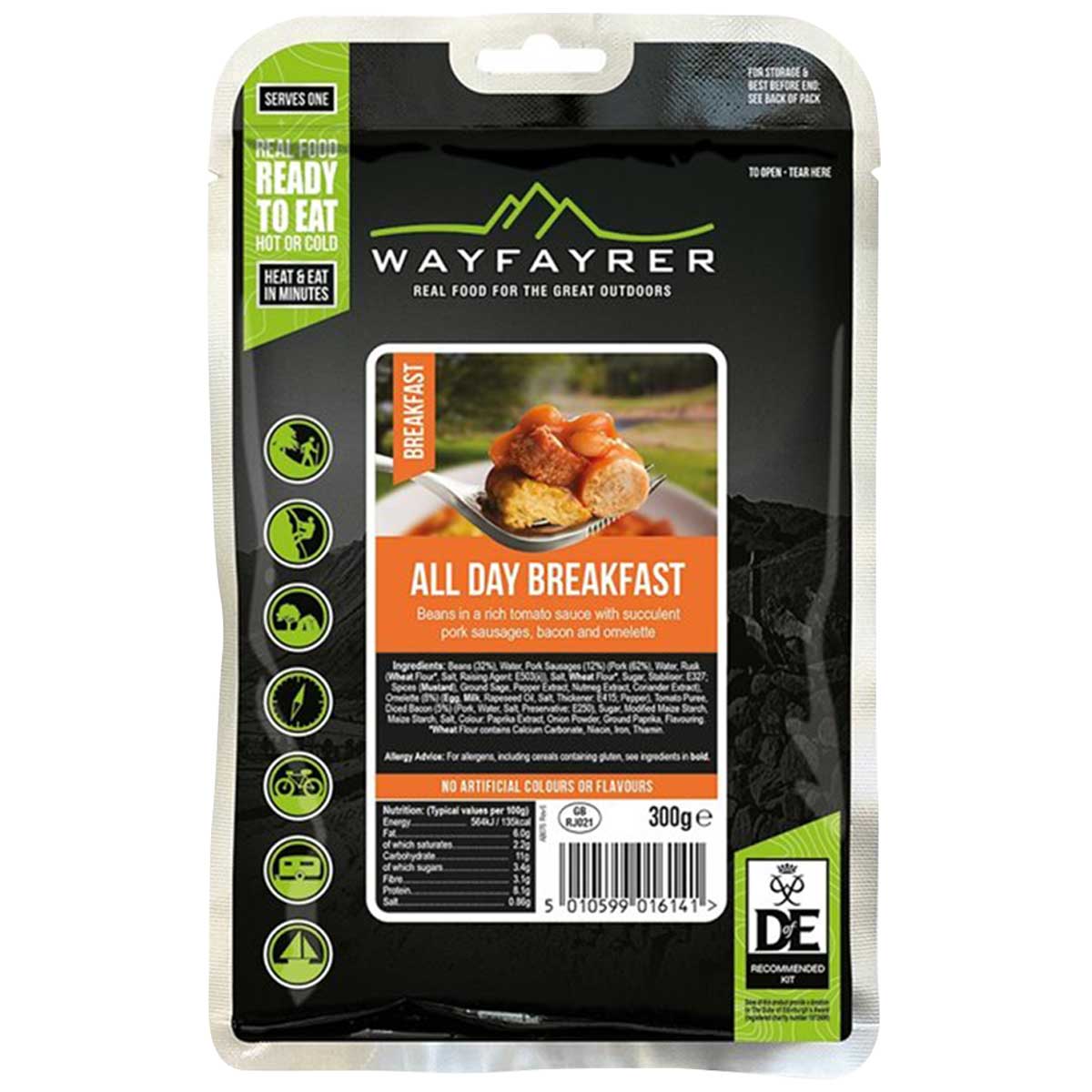 wayfayrer all day breakfast ready to eat meal