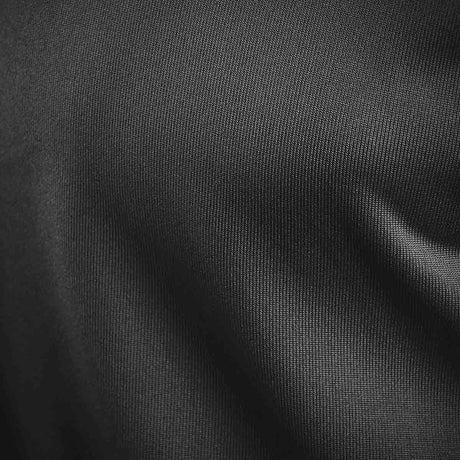 wicking material of dark grey stoirm performance tactical polo shirt